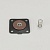 Набор для ремонта FOR 25 MM (1") диафрагма клапан CONTAINS VITON WITH 4 HOLES и SPRING
