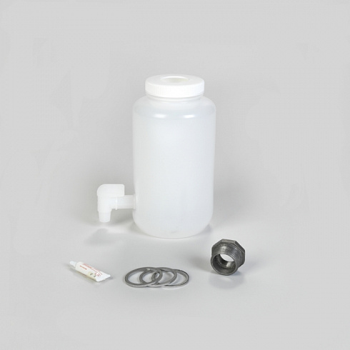 CONTAINER PVC L 38 WITH DRAIN DMC