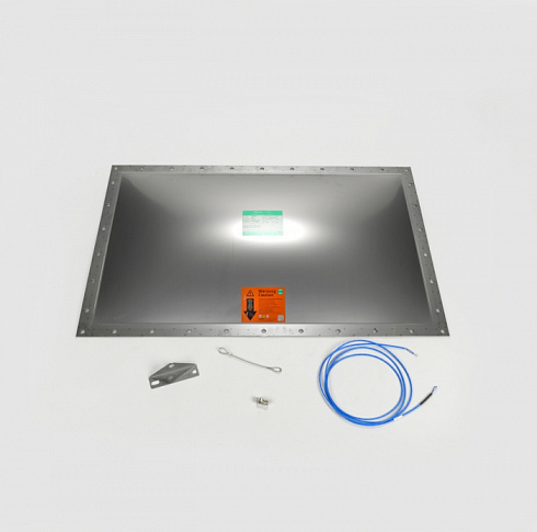 EXPLOSION панель SS PTFE W 666 MM X H 1000 MM EXPLOSION INDICATOR DFO, DFPRO, CPC, CPV, DLMV, MBT, TDS